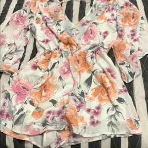 Floral romper